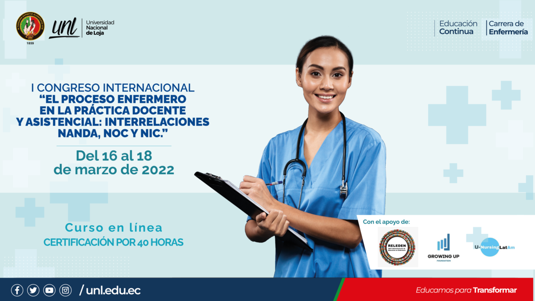 I Congreso Internacional "El proceso enfermero en la práctica docente y asistencial: Interrelaciones NANDA, NOC y NIC"