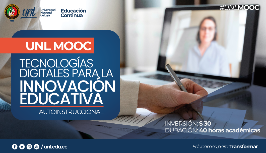 MOOC - Tecnologías Digitales para la Innovación Educativa