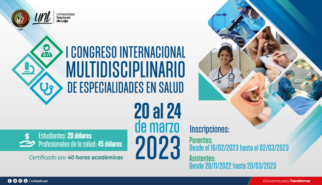 I Congreso Internacional Multidisciplinario de Especialidades en Salud