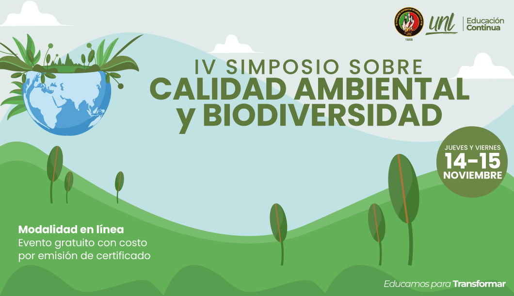 IV Simposio sobre Calidad Ambiental y Biodiversidad