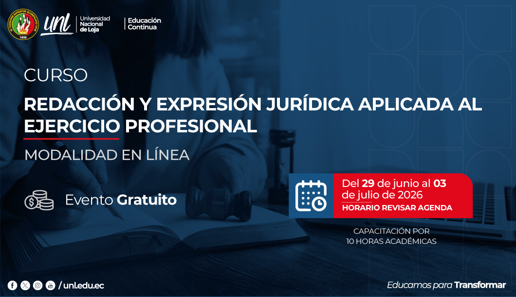 Redacción y Expresión Jurídica Aplicada al Ejercicio Profesional