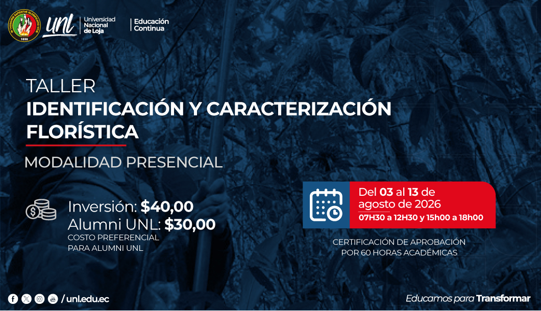 Identificación y caracterización florística