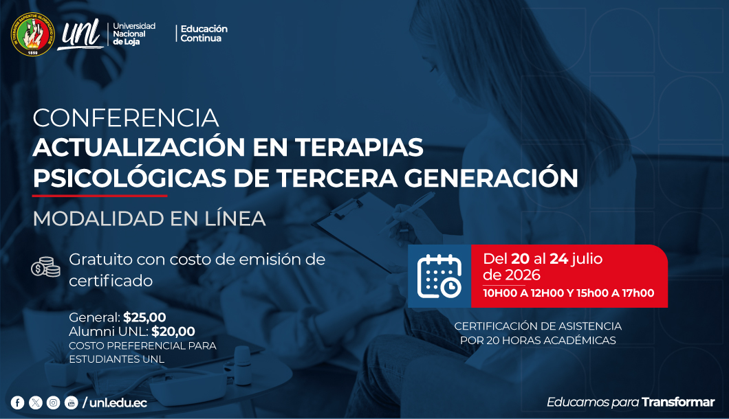 Actualización en terapias psicológicas de tercera generación
