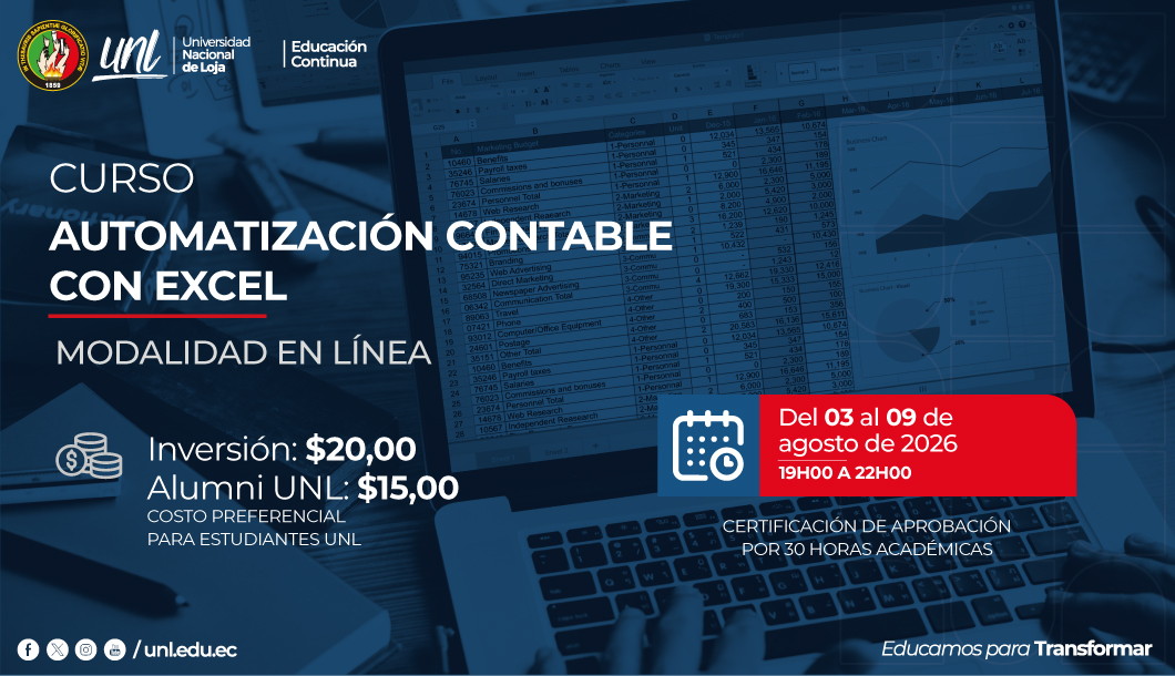 Automatización contable con Excel