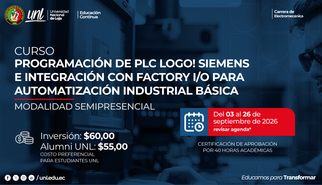 Programación de PLC LOGO! Siemens e integración con Factory I/O para automatización industrial básica